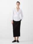 Isabelle Poplin Aysmmetric Shirt